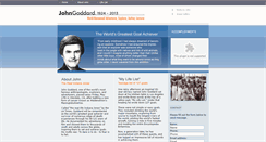 Desktop Screenshot of johngoddard.info